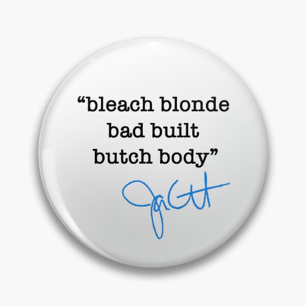 Item preview, bleach blonde, bad built, butch body - jasmine crockett (blue) designed and sold by Thelittlelord.