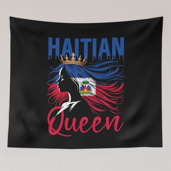 Item preview, Haitian Queen Dripping Haitian For Women Haiti Flag Crown  designed and sold by clothesy7.