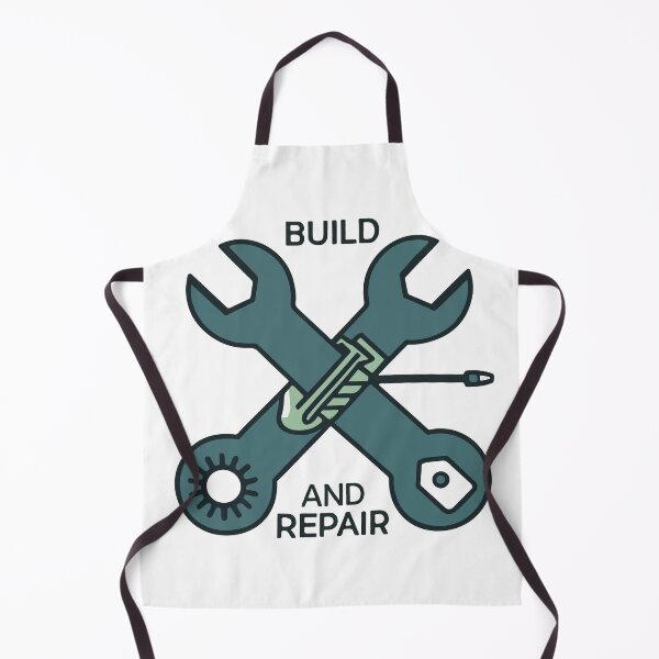 Item preview, Build and Repair - Industrial Technician Tools Emblem designed and sold by NiftyWrx.