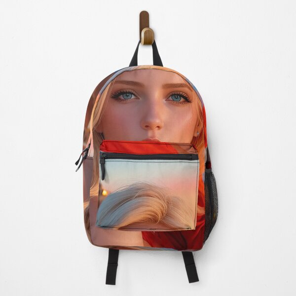 Item preview, beautiful and feminine blonde woman face summer style designed and sold by Carlos Gudino.
