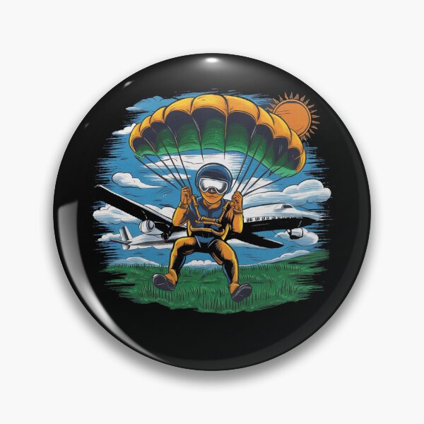 Item preview, Parachute jump, skydiver designed and sold by desinganddecor.