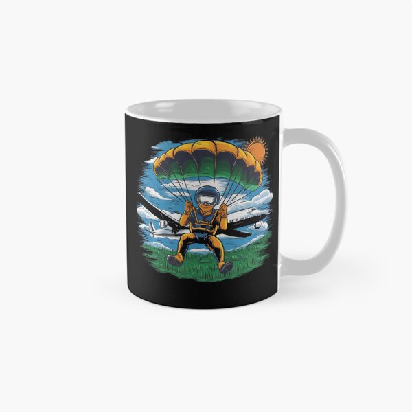 Item preview, Parachute jump, skydiver designed and sold by desinganddecor.