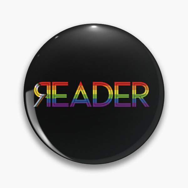 Item preview, Reader Full Logo, Pride Version designed and sold by The Chicago  Reader.