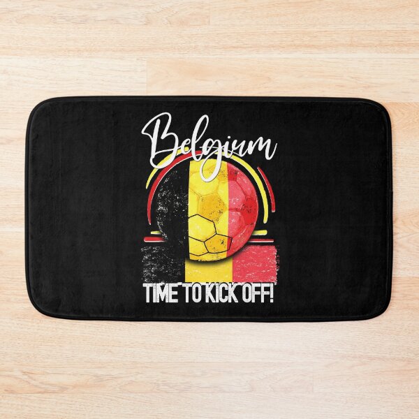 Item preview, Belgian Football Time to Kick Off, Vintage Soccer designed and sold by orangeblue21.