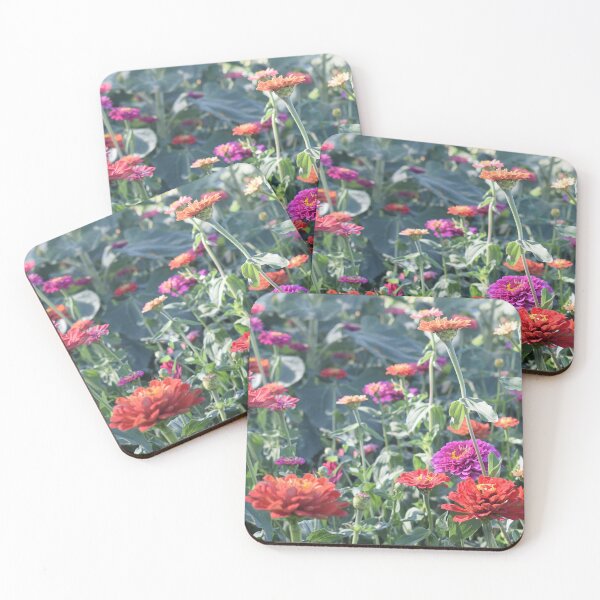 Item preview, Zinnias designed and sold by SpareRoomArts.