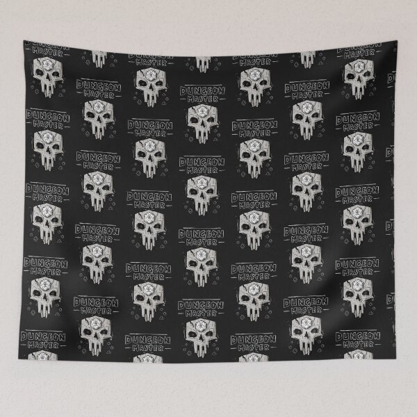 Item preview, Dungeon Master TTRPG Skull & Dices designed and sold by inkavestudio.