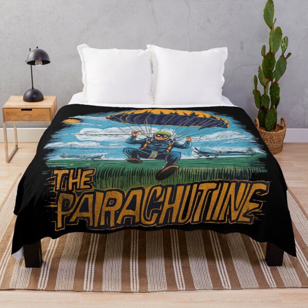 Aperçu de l'œuvre Saut en parachute, parachutiste créée et vendue par desinganddecor.