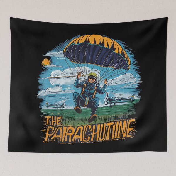 Item preview, Parachute jump, skydiver designed and sold by desinganddecor.