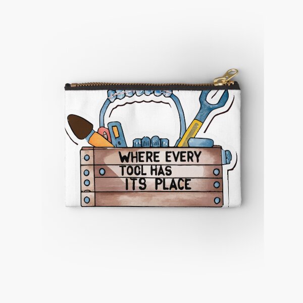 Item preview, Where Every Tool Has Its Place - Watercolor Toolbox Art designed and sold by NiftyWrx.
