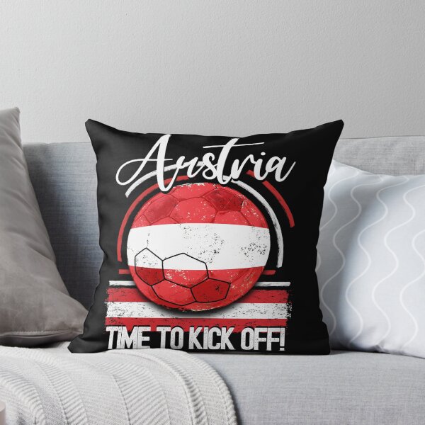 Item preview, Austrian Football Time to Kick Off, Vintage Soccer designed and sold by orangeblue21.