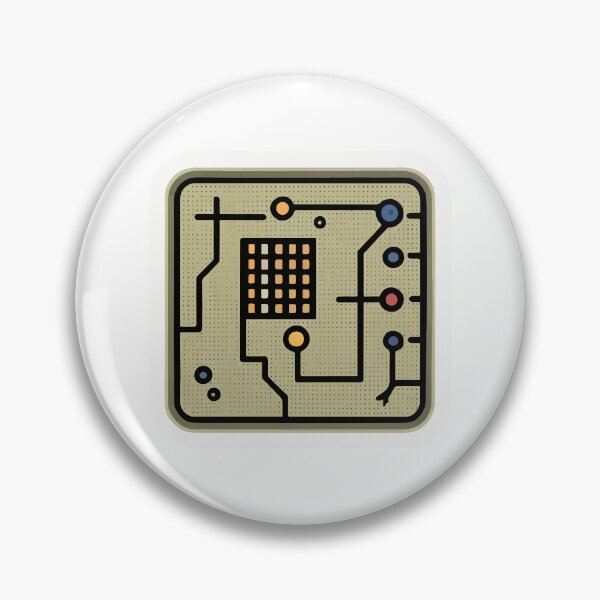 Item preview, Schematic Motherboard Circuit Line Art designed and sold by NiftyWrx.
