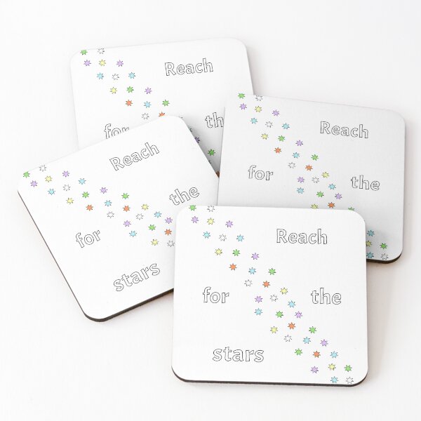 Item preview, REach for the stars designed and sold by cteecreative.