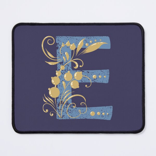 Item preview, E - Vintage Floral Initial Letter designed and sold by Deepness2023.