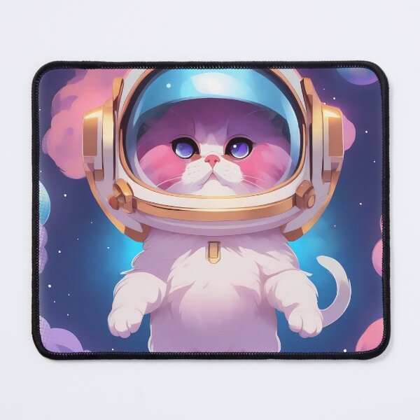 Item preview, Purr-stronaut designed and sold by purrfect pattern.