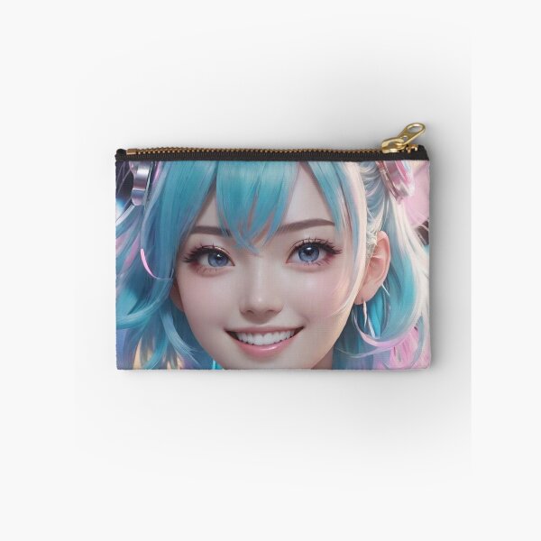 Item preview, Blue Hair and a Cheerful Expression designed and sold by masabo.
