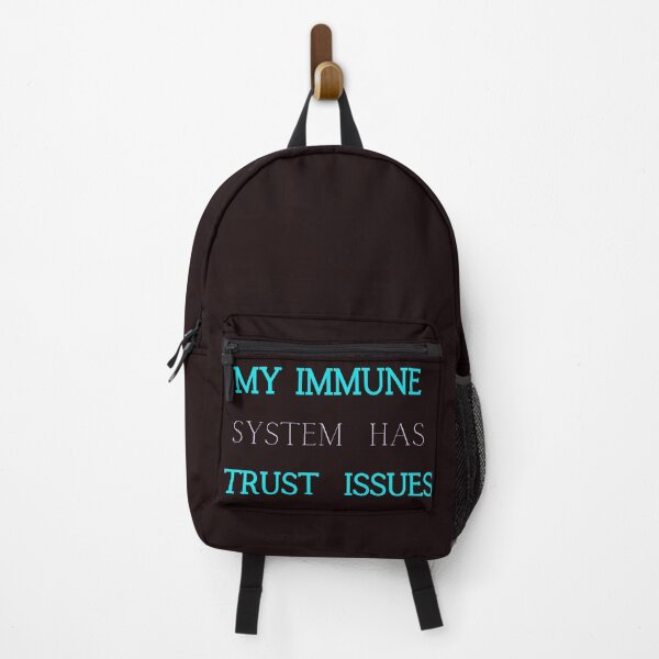 Item preview, My Immune system has Trust Issues | autoimmune disease designed and sold by GlamfulDesign.