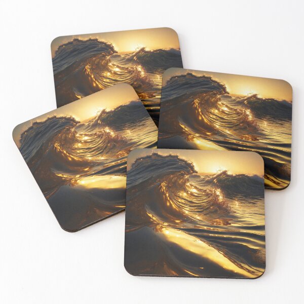 Item preview, Golden Waves designed and sold by Sadia  Jannat.