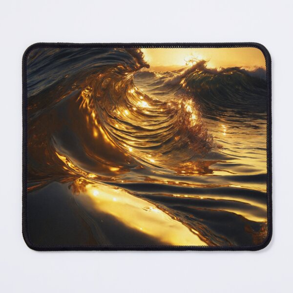 Item preview, Golden Waves designed and sold by Sadia Jannat.