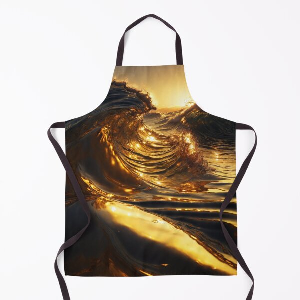 Item preview, Golden Waves designed and sold by Sadia Jannat.