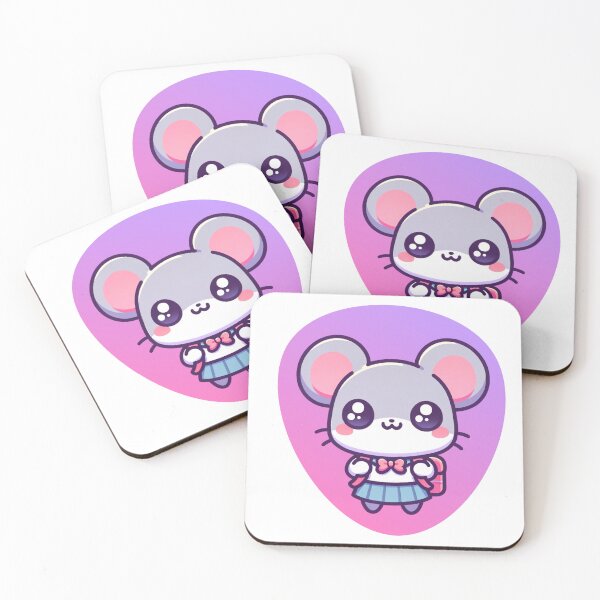 Item preview, Kawaii School Mouse 1 designed and sold by BassHeadMomma.