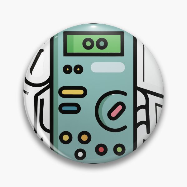 Item preview, Modern Digital Multimeter Graphic designed and sold by NiftyWrx.