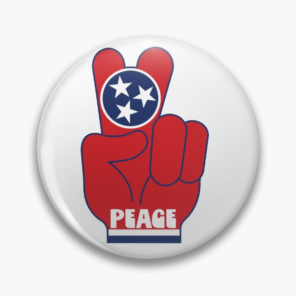 Item preview, Peace Hand Tennessee designed and sold by Sidebarstudio.