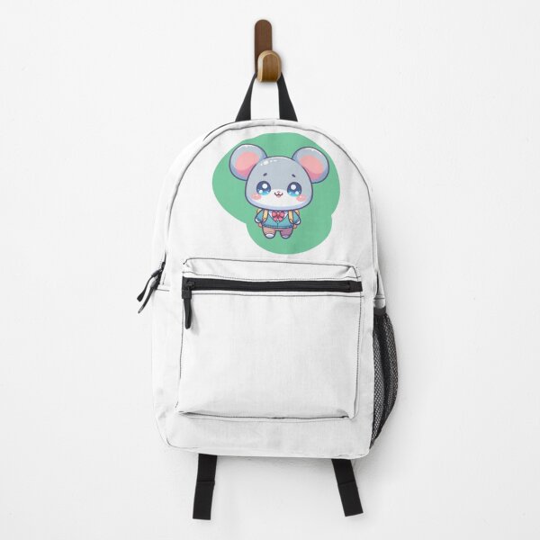 Item preview, Kawaii School Mouse 2 designed and sold by BassHeadMomma.