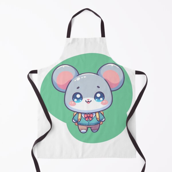 Item preview, Kawaii School Mouse 2 designed and sold by BassHeadMomma.