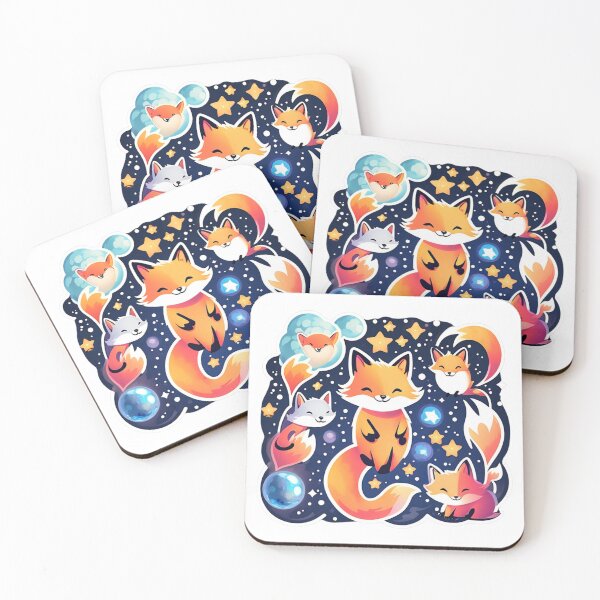 Item preview, Space Foxes designed and sold by Grifon-J.
