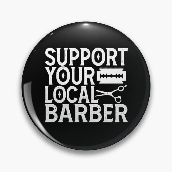 Item preview, Support Your Local Barber 2024 designed and sold by HappyArts90.
