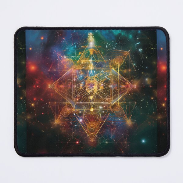Item preview, Sacred Geometry Abstract Art designed and sold by Obsidian Ink by Wilshire.
