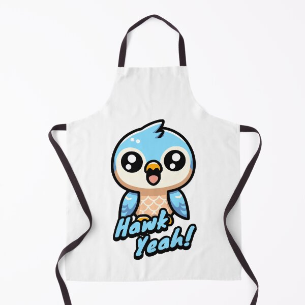 Item preview, Hawk Yeah! Cute Hawk Pun designed and sold by PMCreative.