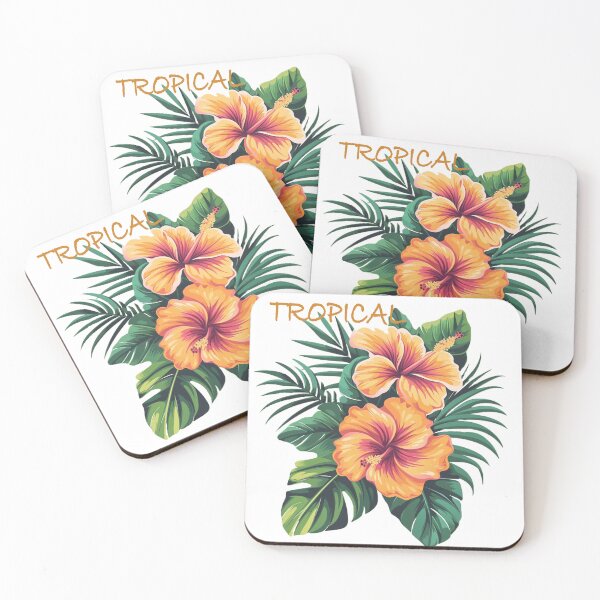 Item preview, Tropical fowers designed and sold by Gadet100.