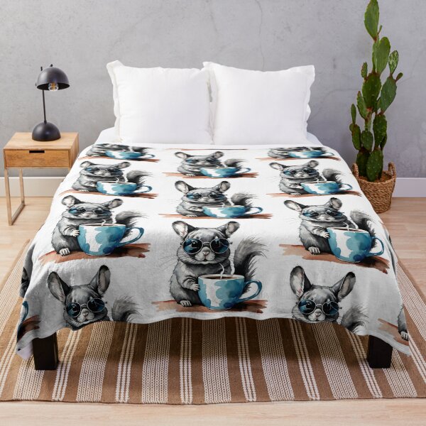 Item preview, I love Chinchillas and Coffee designed and sold by laura-in-rome.