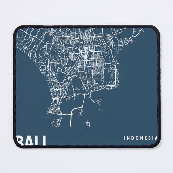 Item preview, Bali Blueprint City Map designed and sold by Peek-Designs.