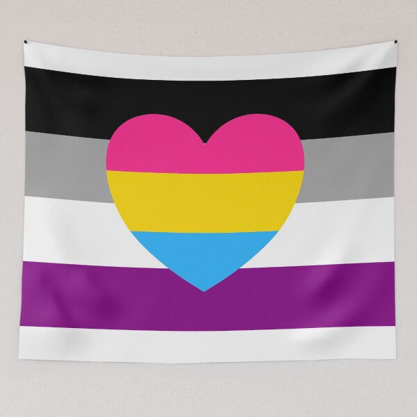 Item preview, Asexual Panromantic designed and sold by Inspirationmotivation.