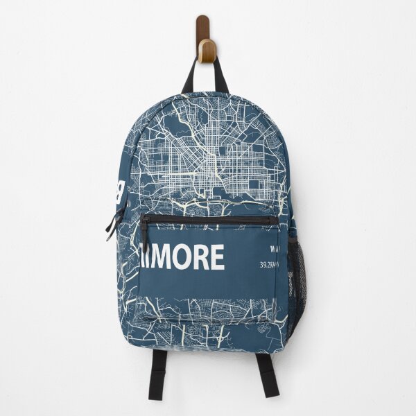 Item preview, Baltimore Blueprint City Map designed and sold by Peek-Designs.