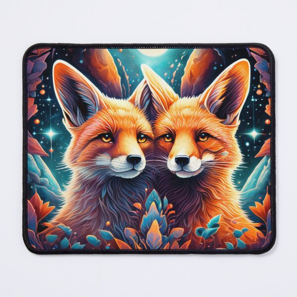 Item preview, Space Foxes, radiant symmetry designed and sold by Grifon-J.