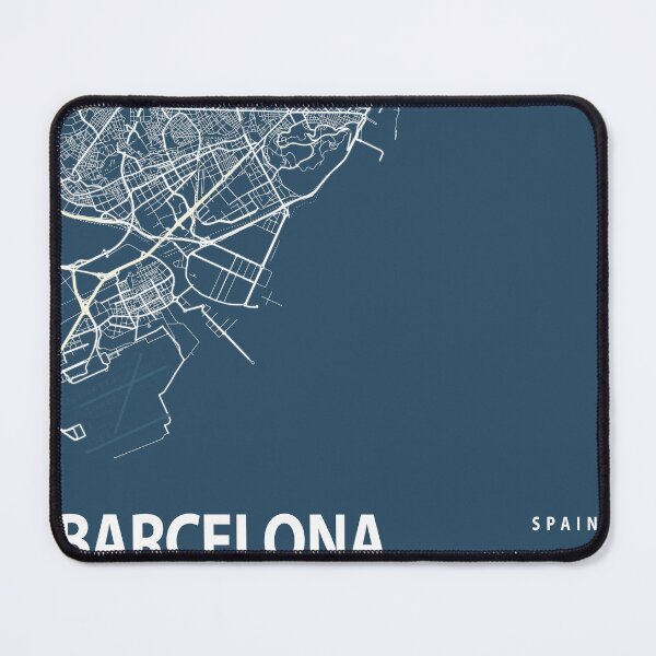 Item preview, Barcelona Blueprint City Map designed and sold by Peek-Designs.
