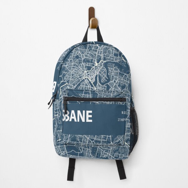 Item preview, Brisbane Blueprint City Map designed and sold by Peek-Designs.