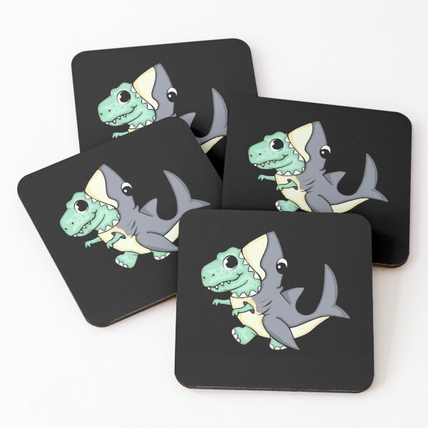 Item preview, Cute Dinosaur In Shark Costume Kids Dinosaur designed and sold by DSWShirts.
