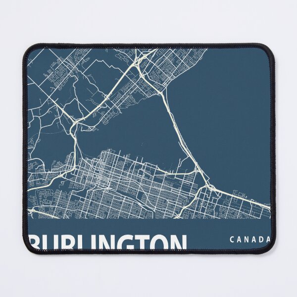 Item preview, Burlington Blueprint City Map designed and sold by Peek-Designs.