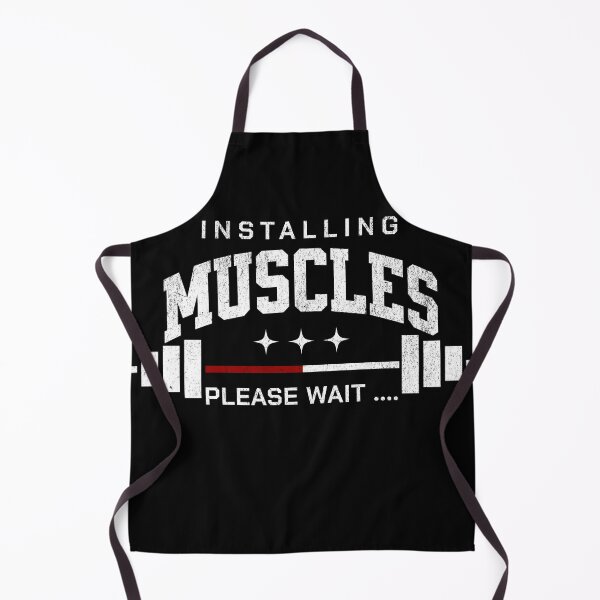 Item preview, Installing Muscles please wait gym workout designed and sold by LayersDesign.