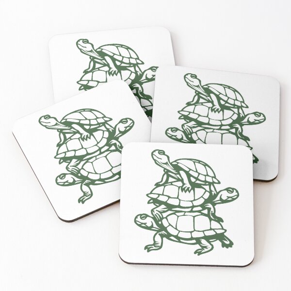 Item preview, Turtles on Turtles designed and sold by SociallyRemoved.