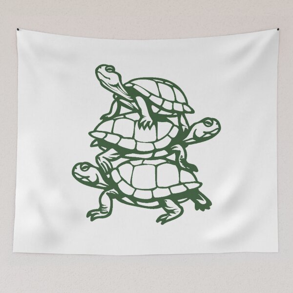 Item preview, Turtles on Turtles designed and sold by SociallyRemoved.