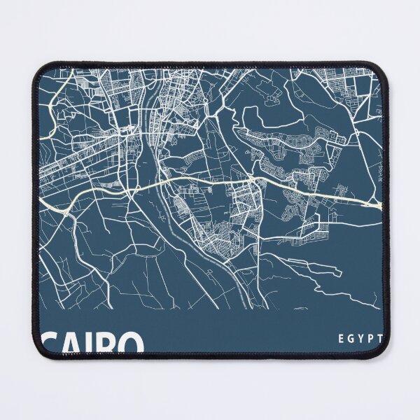 Item preview, Cairo Blueprint City Map designed and sold by Peek-Designs.