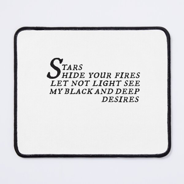 Item preview, Shakespeare Stars Hide Your Fires Sticker designed and sold by Katt M..