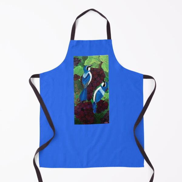 Item preview, Grapes and Blue Jays designed and sold by MakingsByMarcene.