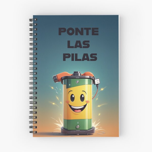 Item preview, get your batteries spanish positive quotes designed and sold by La Loca.
