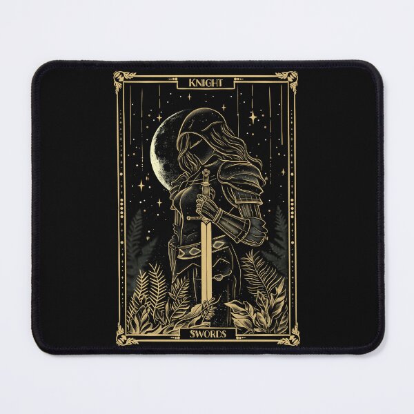 Item preview, Knight of Swords Tarot Card designed and sold by daianaart.